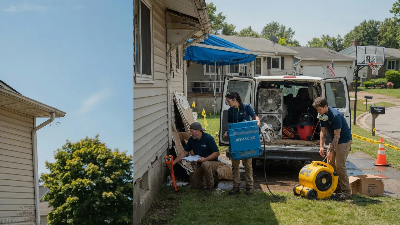Ceiling Leak Cleanup in Bussey, IA near me